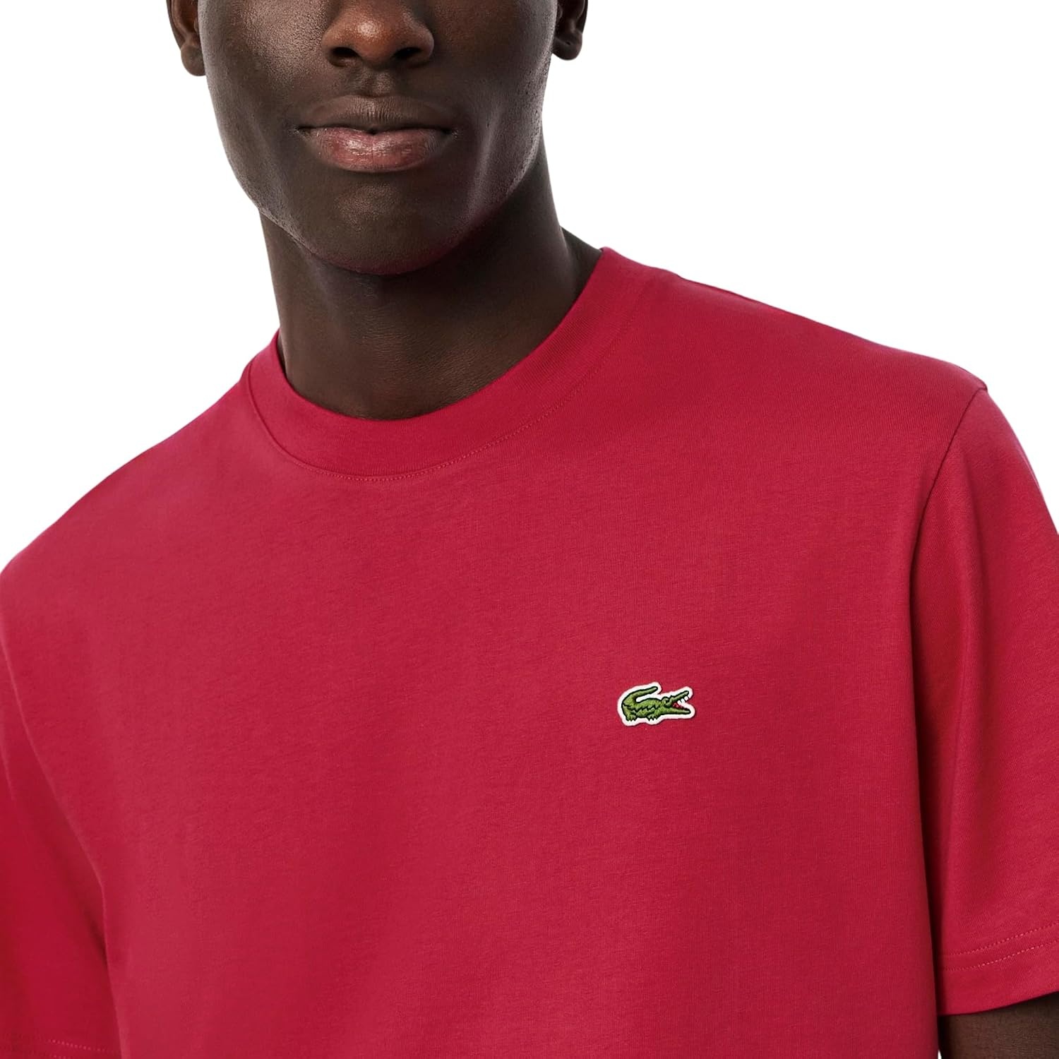 image:imageLacoste Mens Cotton Logo TeeBigarreau Cherry