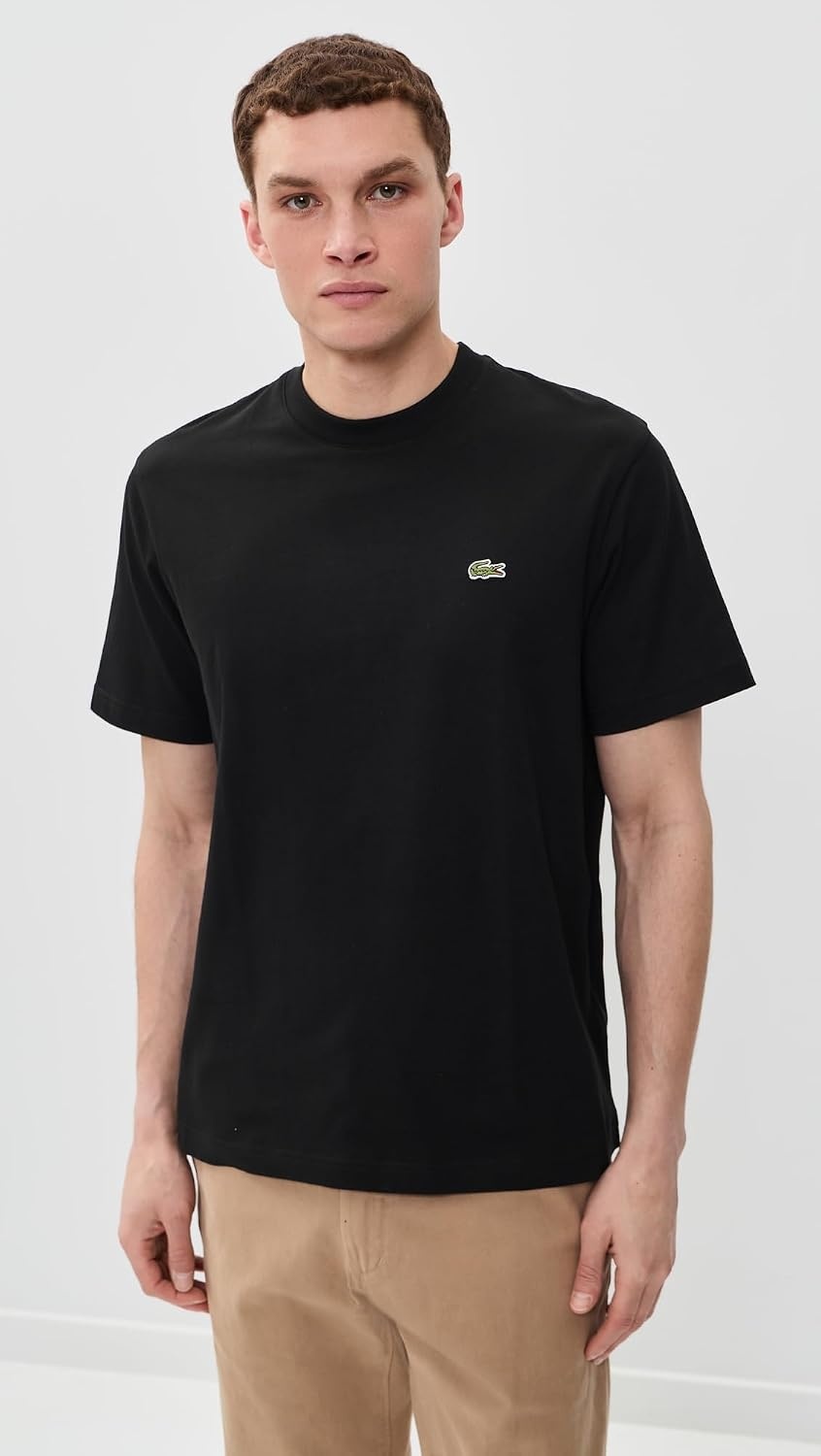 image:imageLacoste Mens Cotton Logo TeeBlack