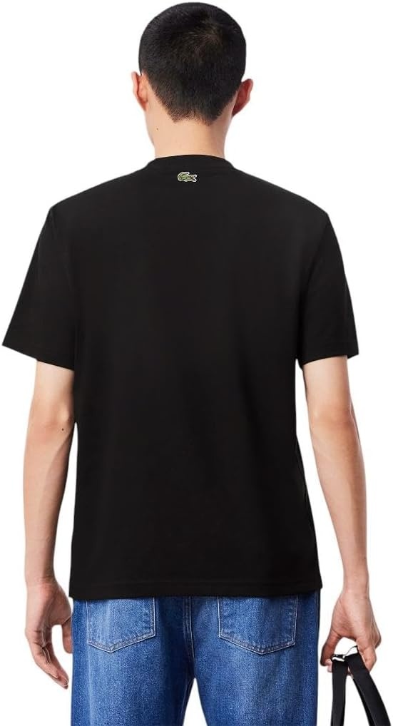 image:imageLacoste Mens Cotton Logo TeeBlack Lacoste Birthdate
