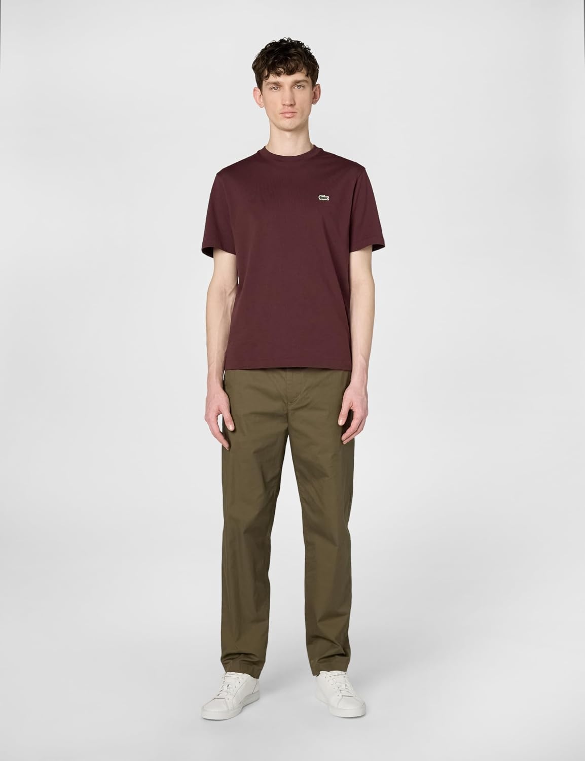 image:imageLacoste Mens Cotton Logo TeeExpresso Green Croc