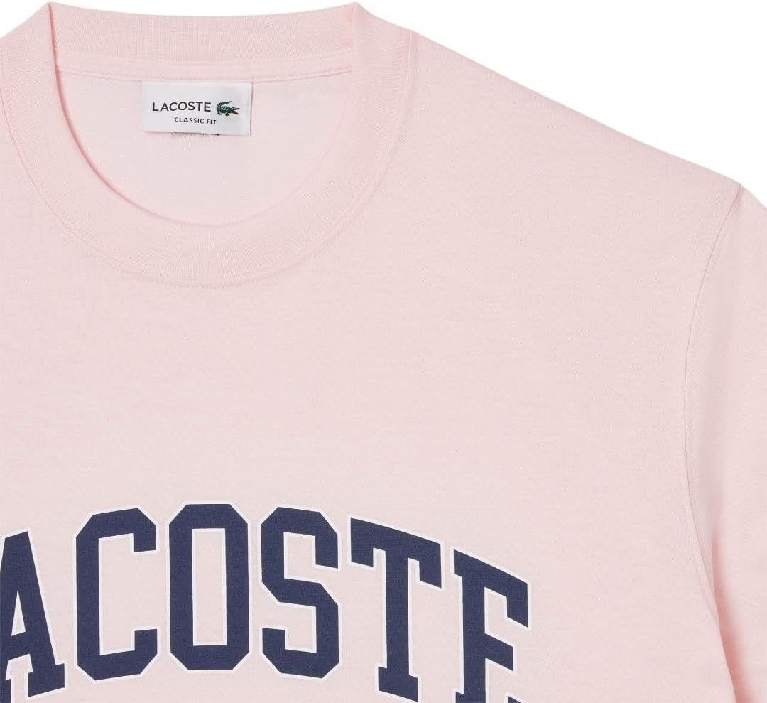 image:imageLacoste Mens Cotton Logo TeeFlamingo