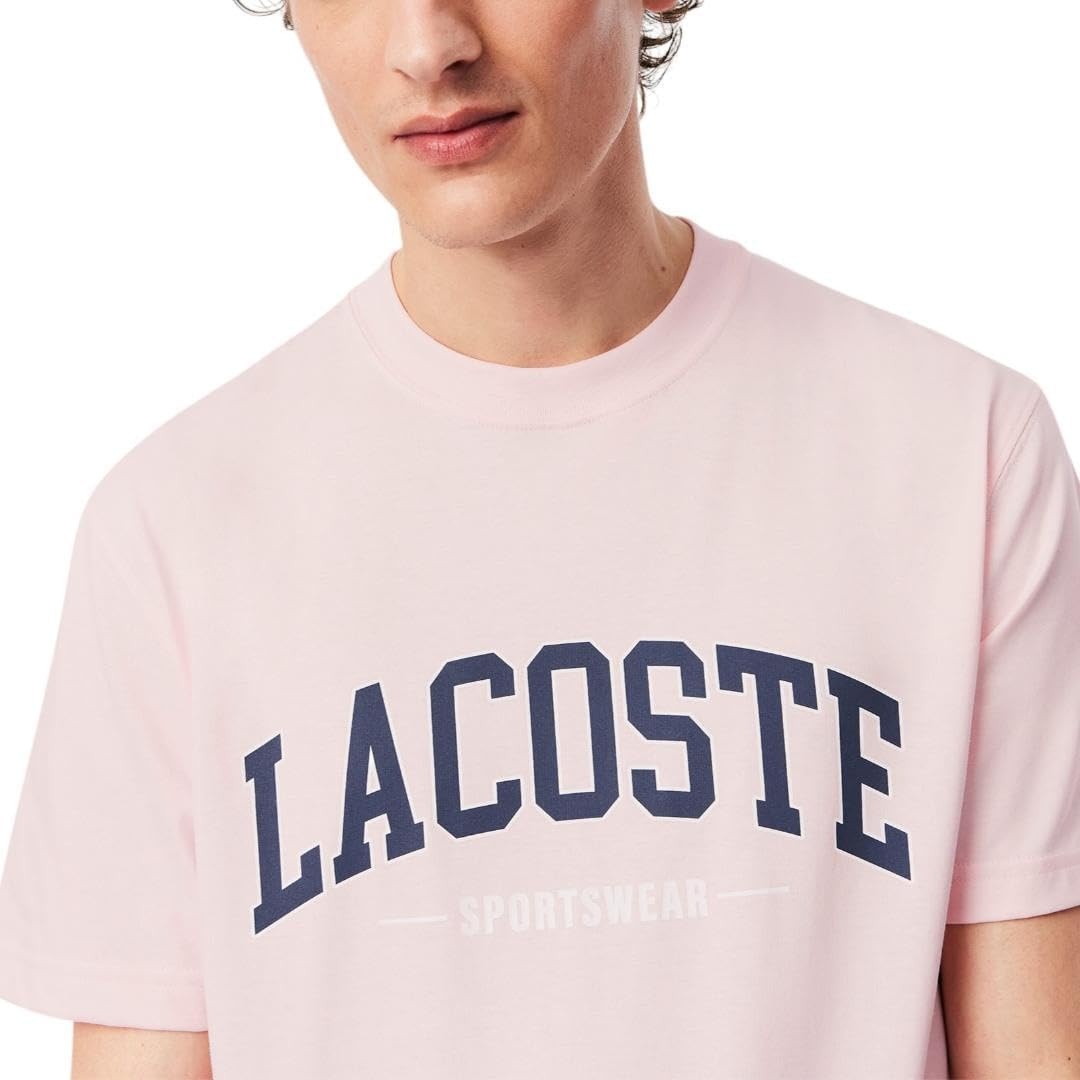 image:imageLacoste Mens Cotton Logo TeeFlamingo