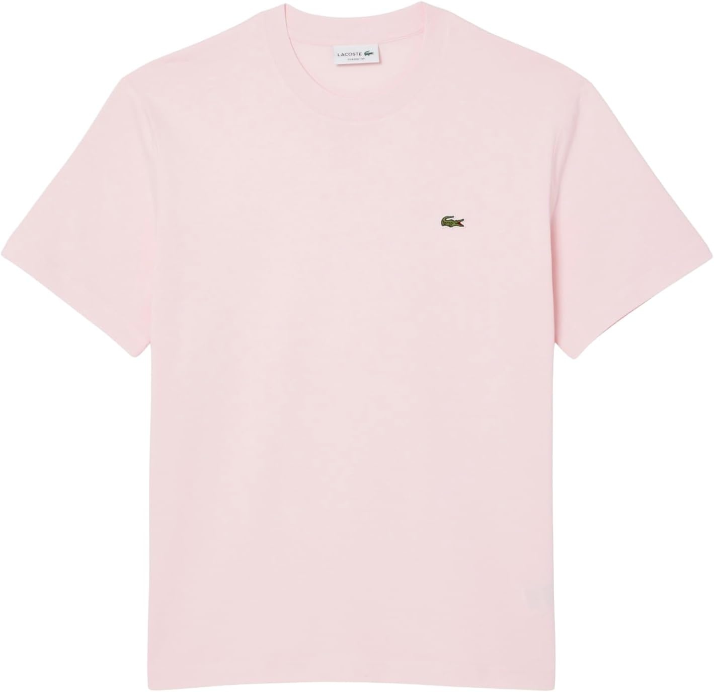 image:imageLacoste Mens Cotton Logo TeeFlamingo Green Croc