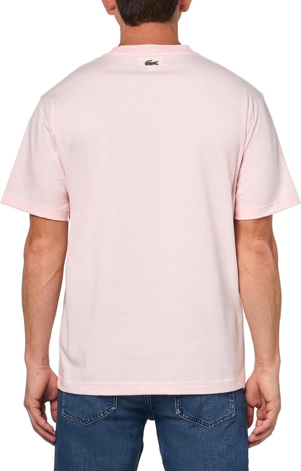 image:imageLacoste Mens Cotton Logo TeeFlamingo Pink Lacoste Birthdate