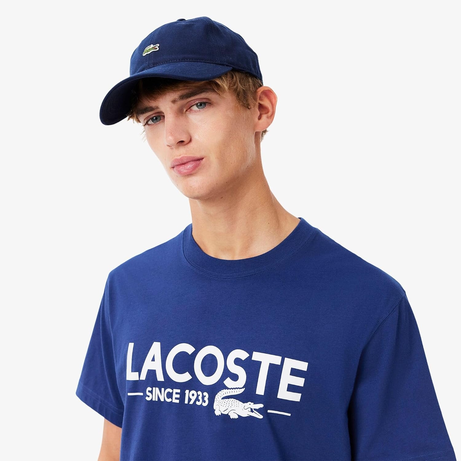 image:imageLacoste Mens Cotton Logo TeeGlobe