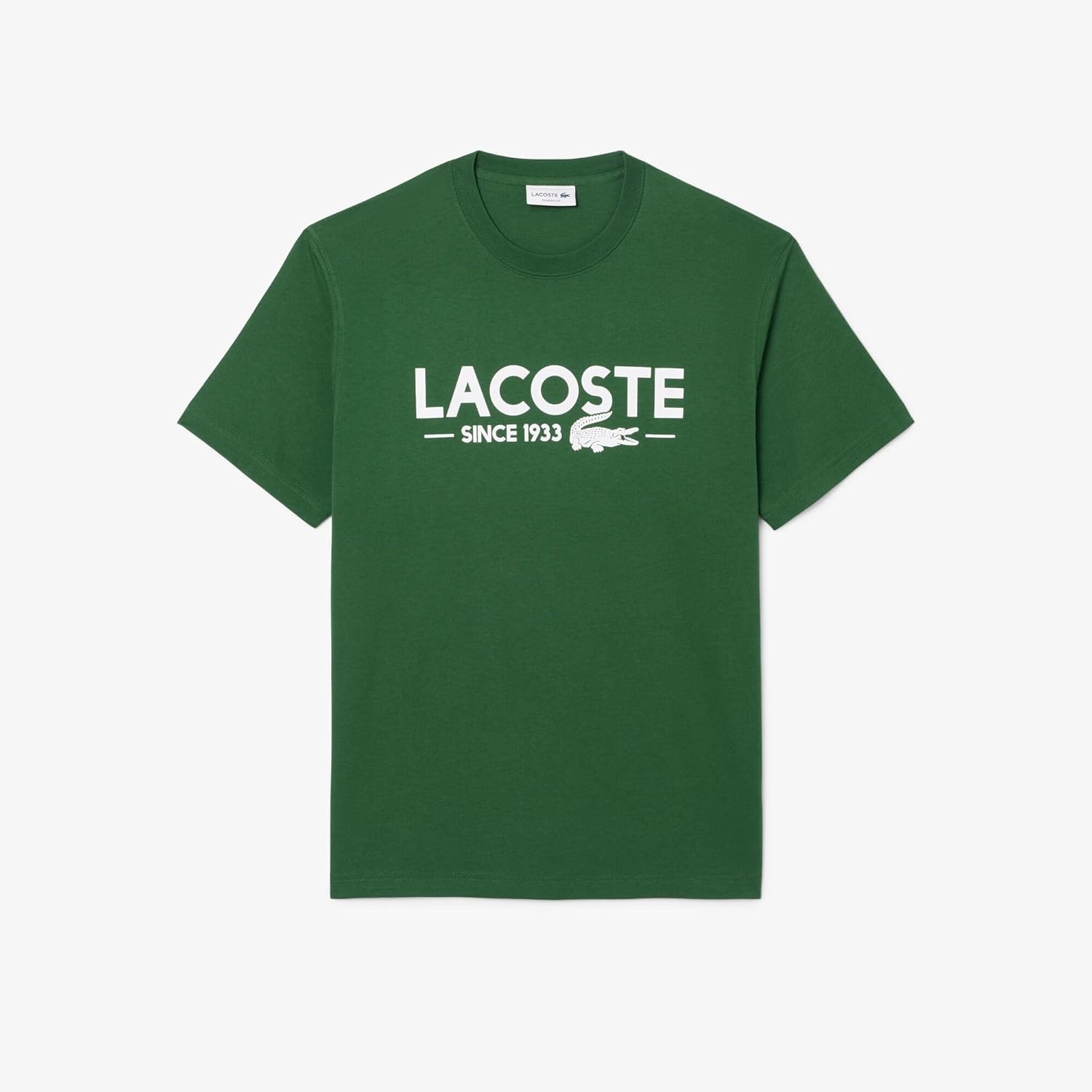 image:imageLacoste Mens Cotton Logo TeeGreen Lacoste Birthdate