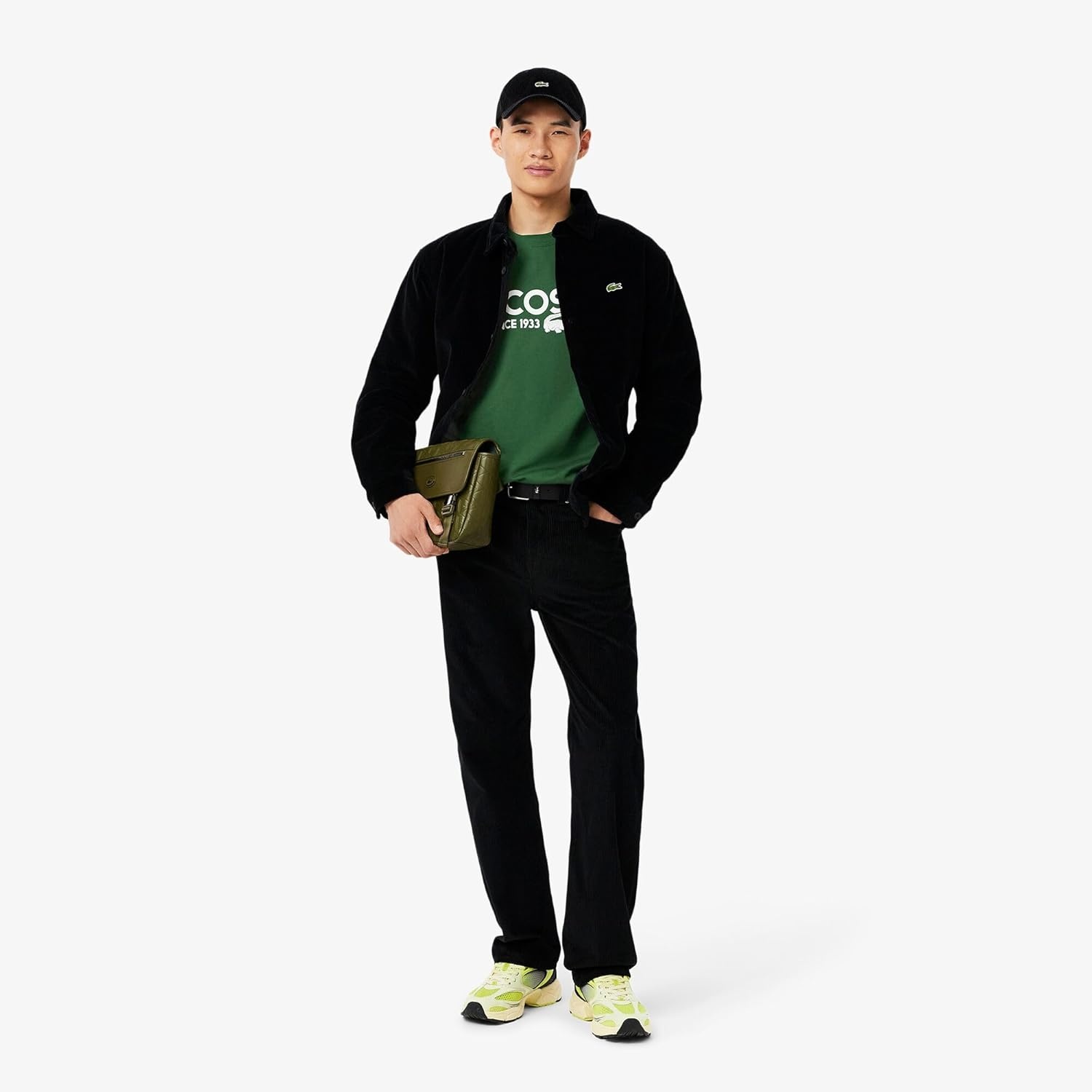 image:imageLacoste Mens Cotton Logo TeeGreen Lacoste Birthdate