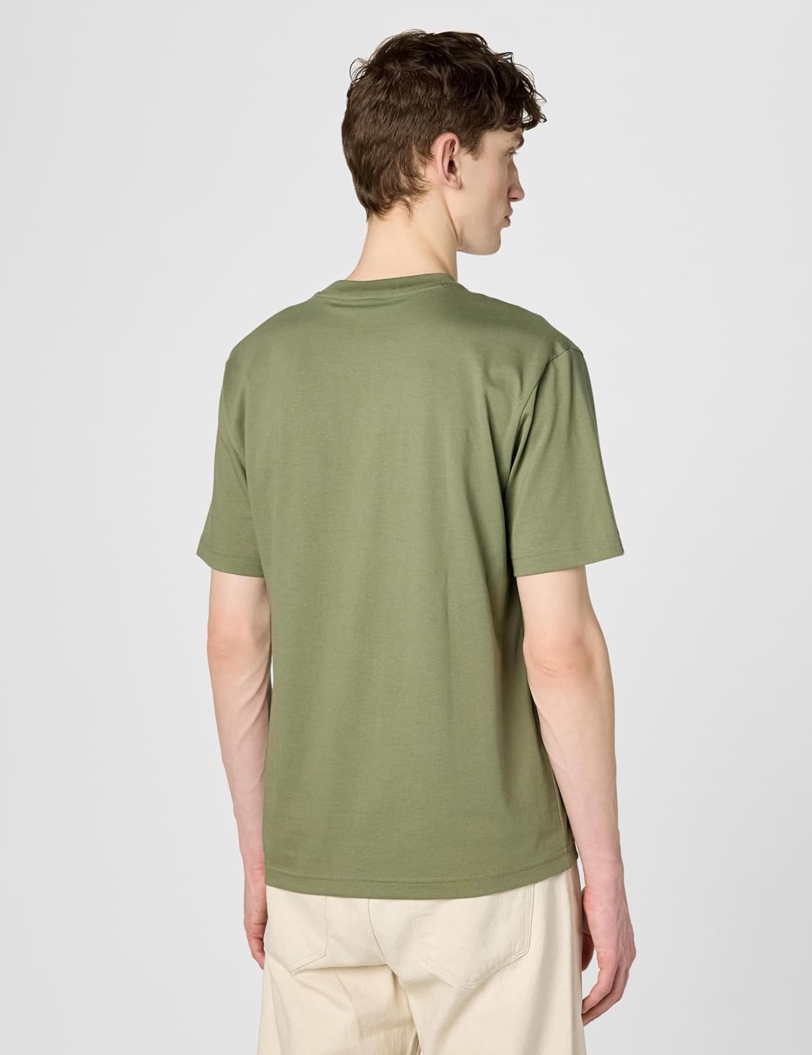 image:imageLacoste Mens Cotton Logo TeeKhaki Green Croc