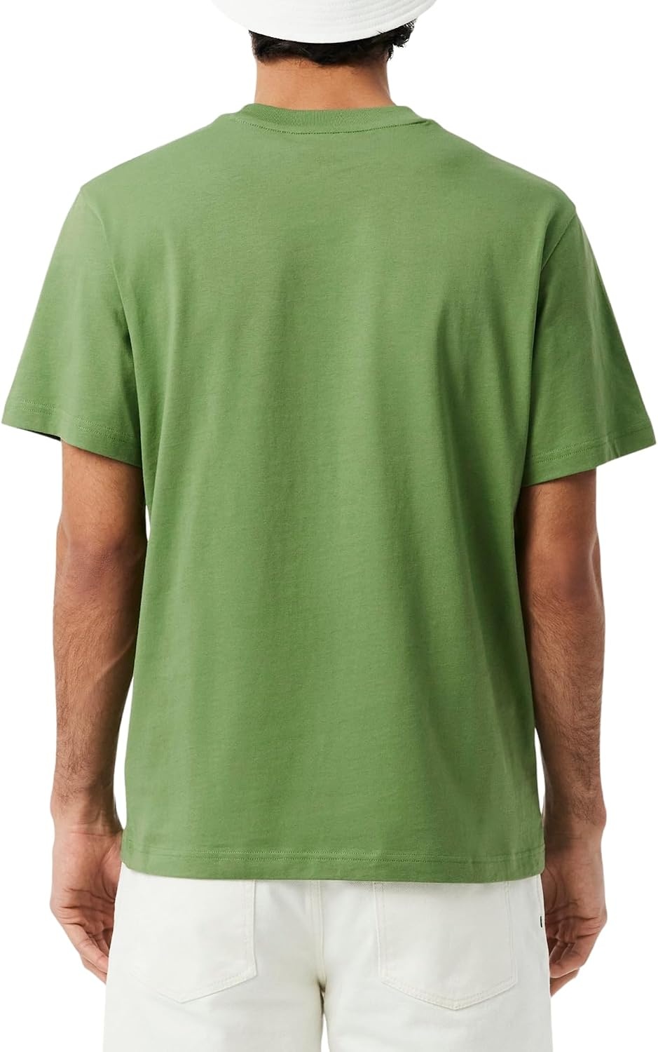 image:imageLacoste Mens Cotton Logo TeeLambs Lettuce