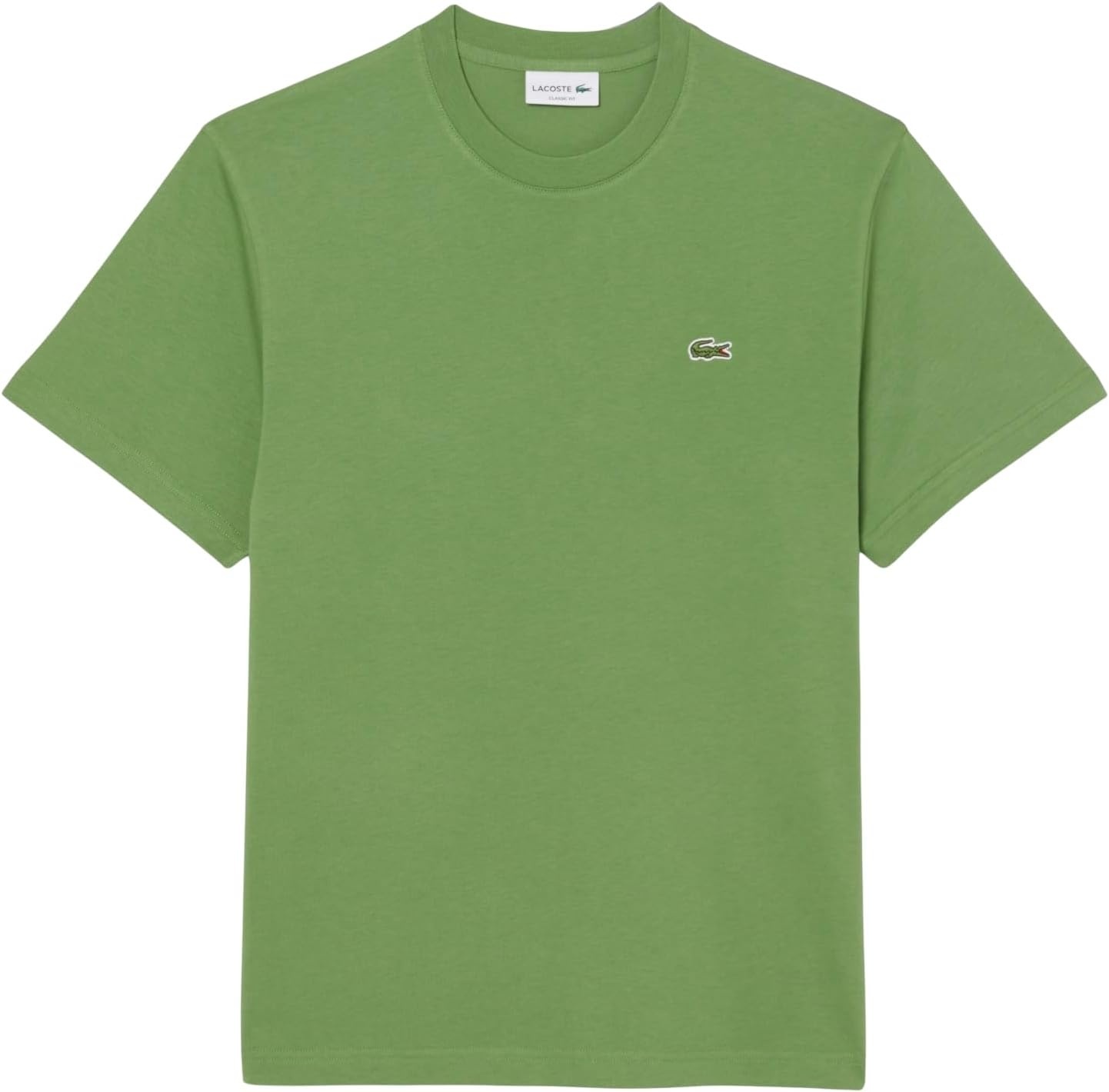 image:imageLacoste Mens Cotton Logo TeeLambs Lettuce