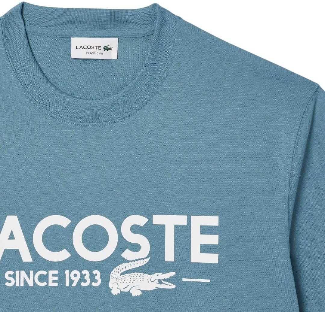 image:imageLacoste Mens Cotton Logo TeeLimestone
