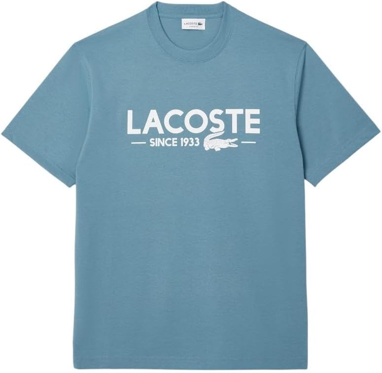 image:imageLacoste Mens Cotton Logo TeeLimestone