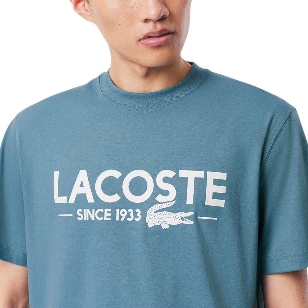 image:imageLacoste Mens Cotton Logo TeeLimestone