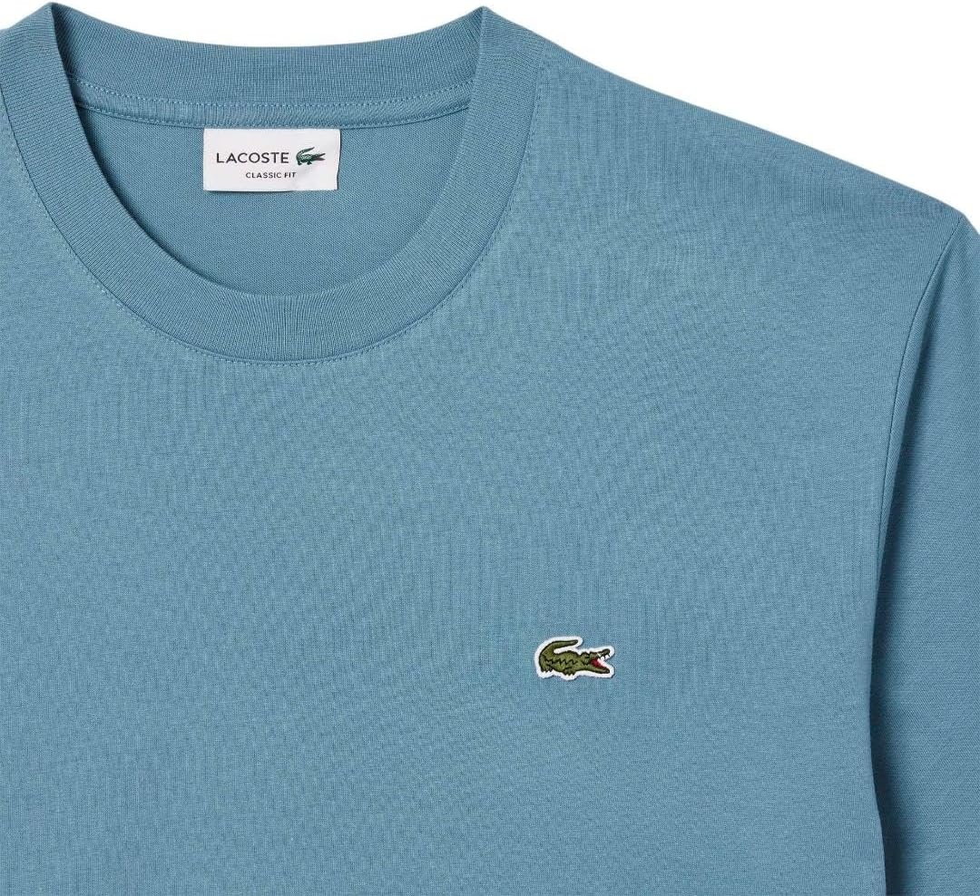 image:imageLacoste Mens Cotton Logo TeeLimestone Green Croc