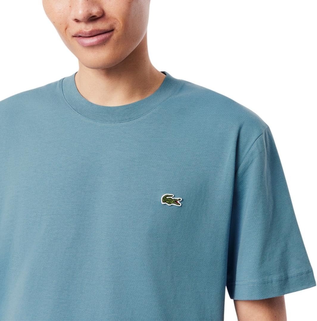 image:imageLacoste Mens Cotton Logo TeeLimestone Green Croc