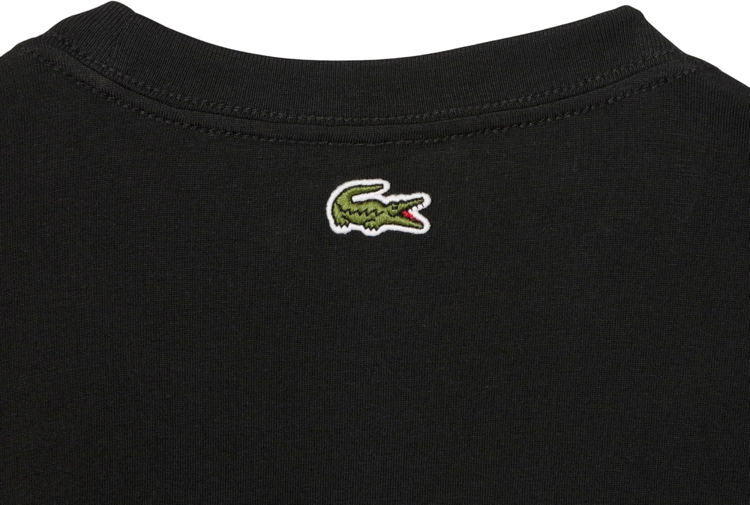 image:imageLacoste Mens Cotton Logo TeeNew Black