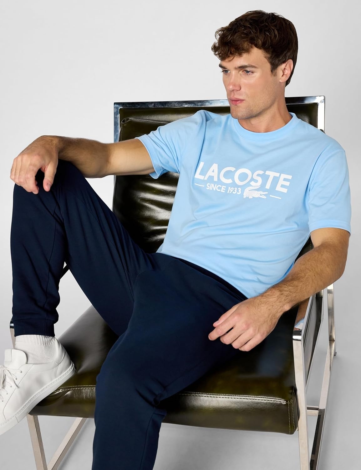 image:imageLacoste Mens Cotton Logo TeeOverview Lacoste Birthdate