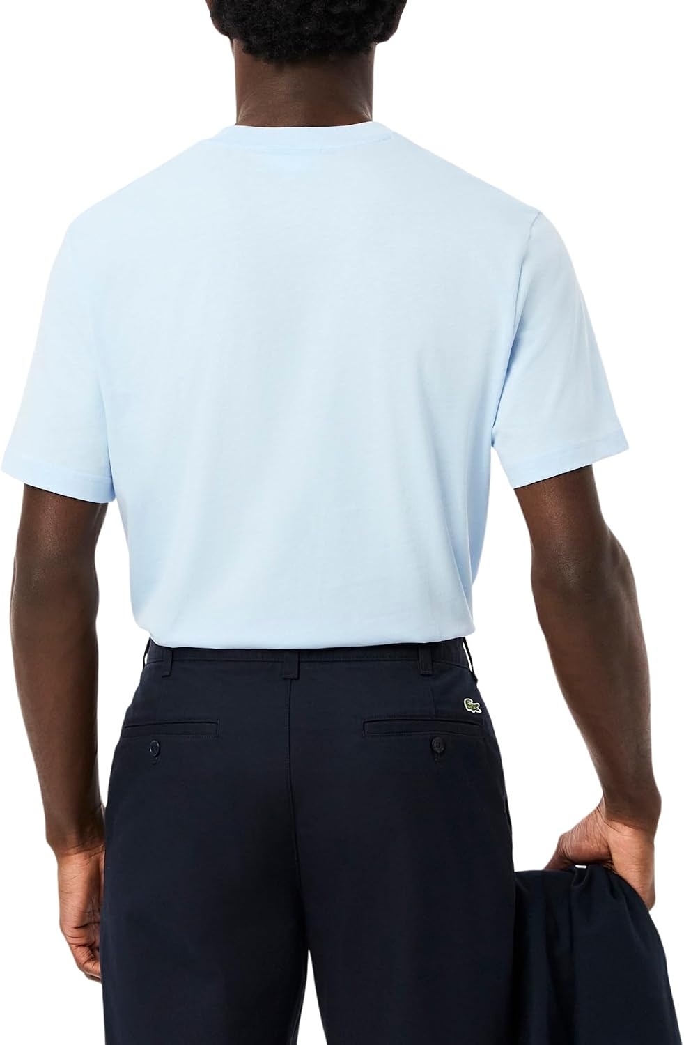 image:imageLacoste Mens Cotton Logo TeeRill Blue Green Croc
