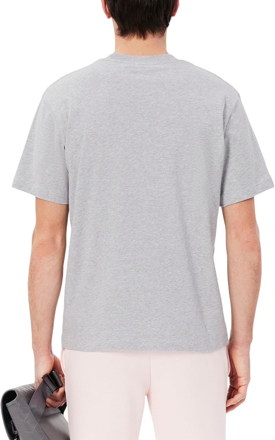 image:imageLacoste Mens Cotton Logo TeeSilver Chine