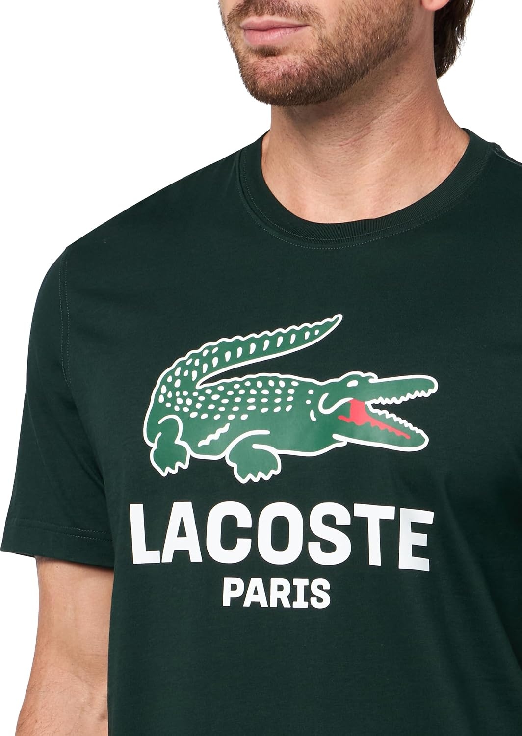 image:imageLacoste Mens Cotton Logo TeeSinople