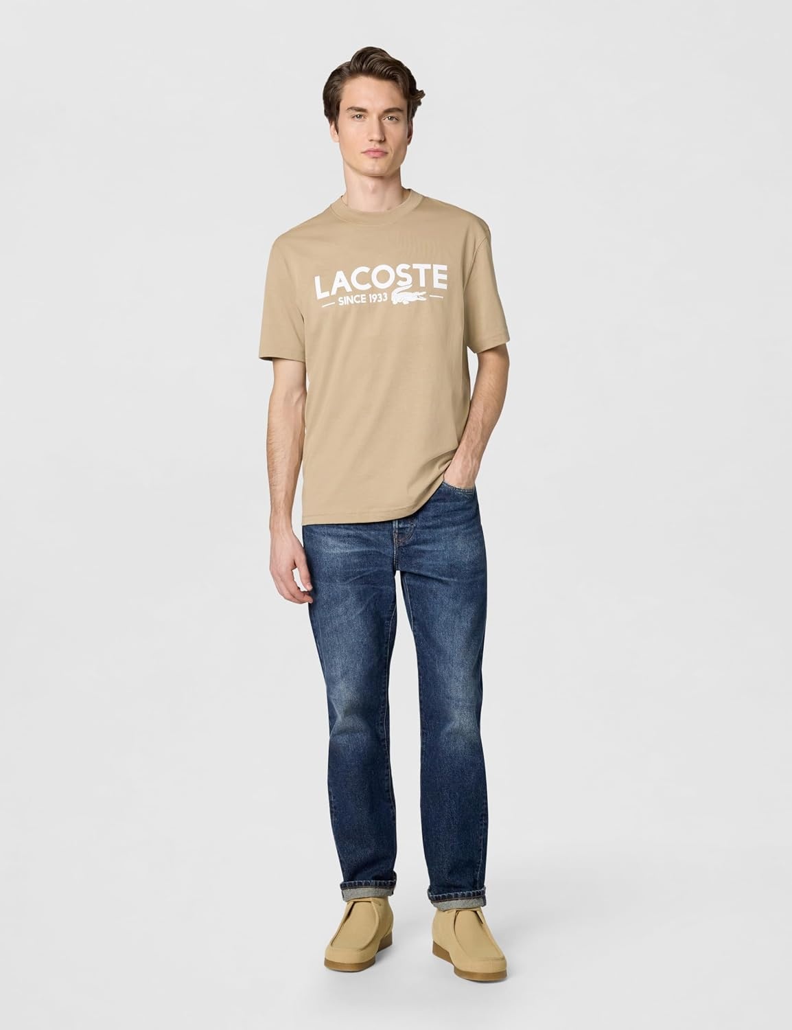 image:imageLacoste Mens Cotton Logo TeeViennese Lacoste Birthdate