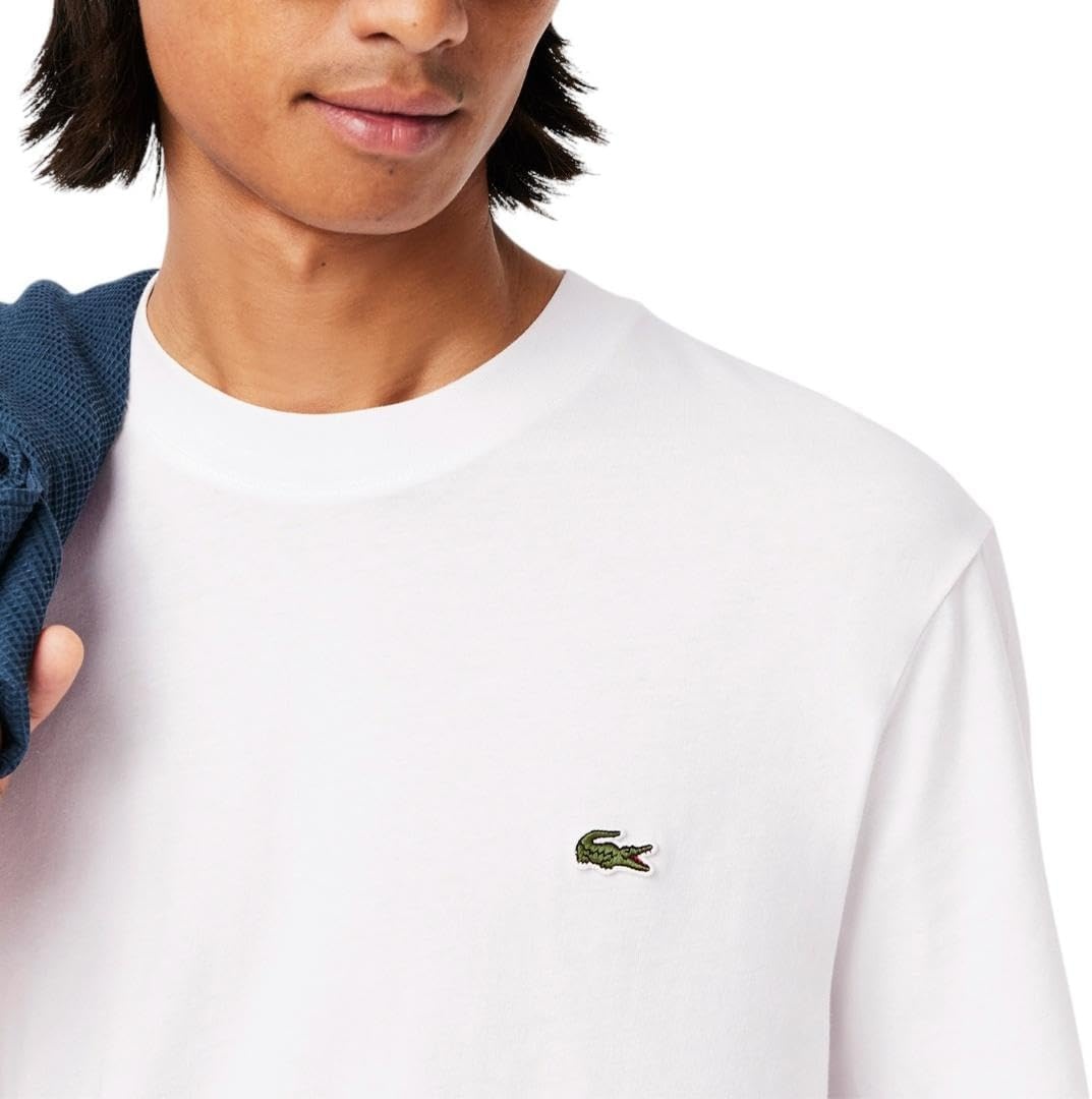 image:imageLacoste Mens Cotton Logo TeeWhite