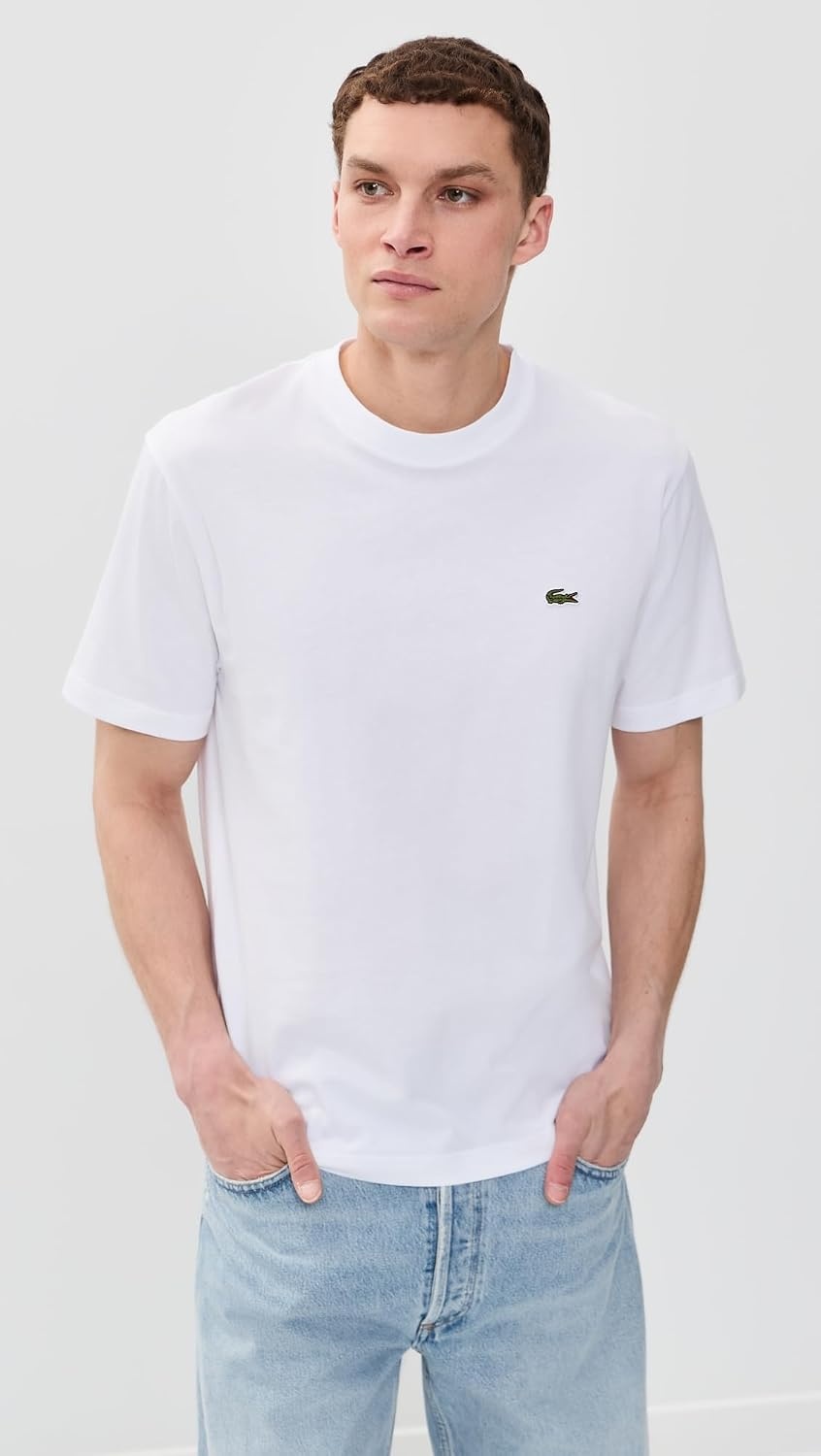 image:imageLacoste Mens Cotton Logo TeeWhite