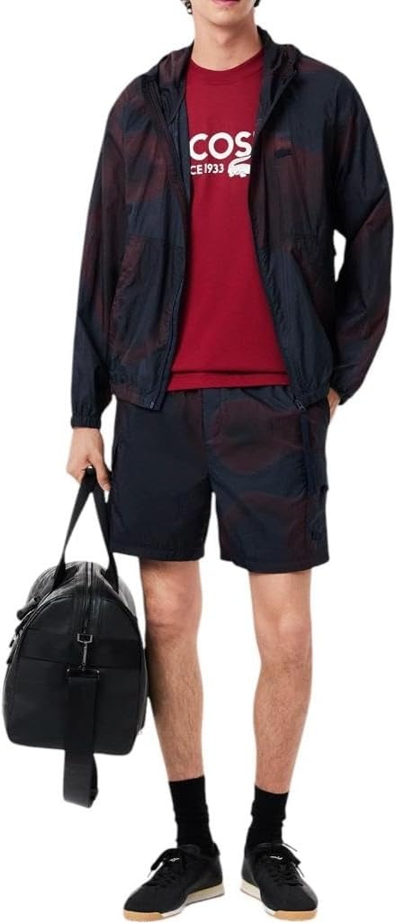 image:imageLacoste Mens Cotton Logo TeeWine Red Lacoste Birthdate