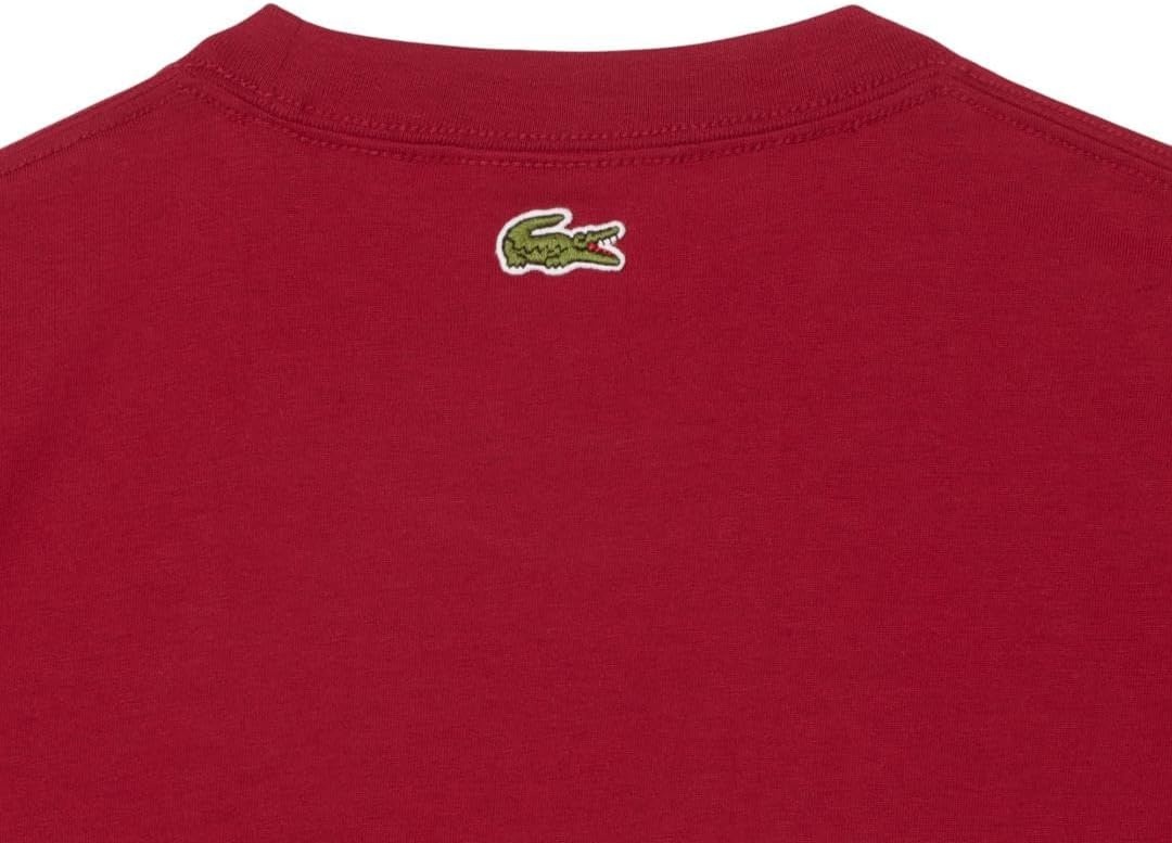 image:imageLacoste Mens Cotton Logo TeeWine Red Lacoste Birthdate