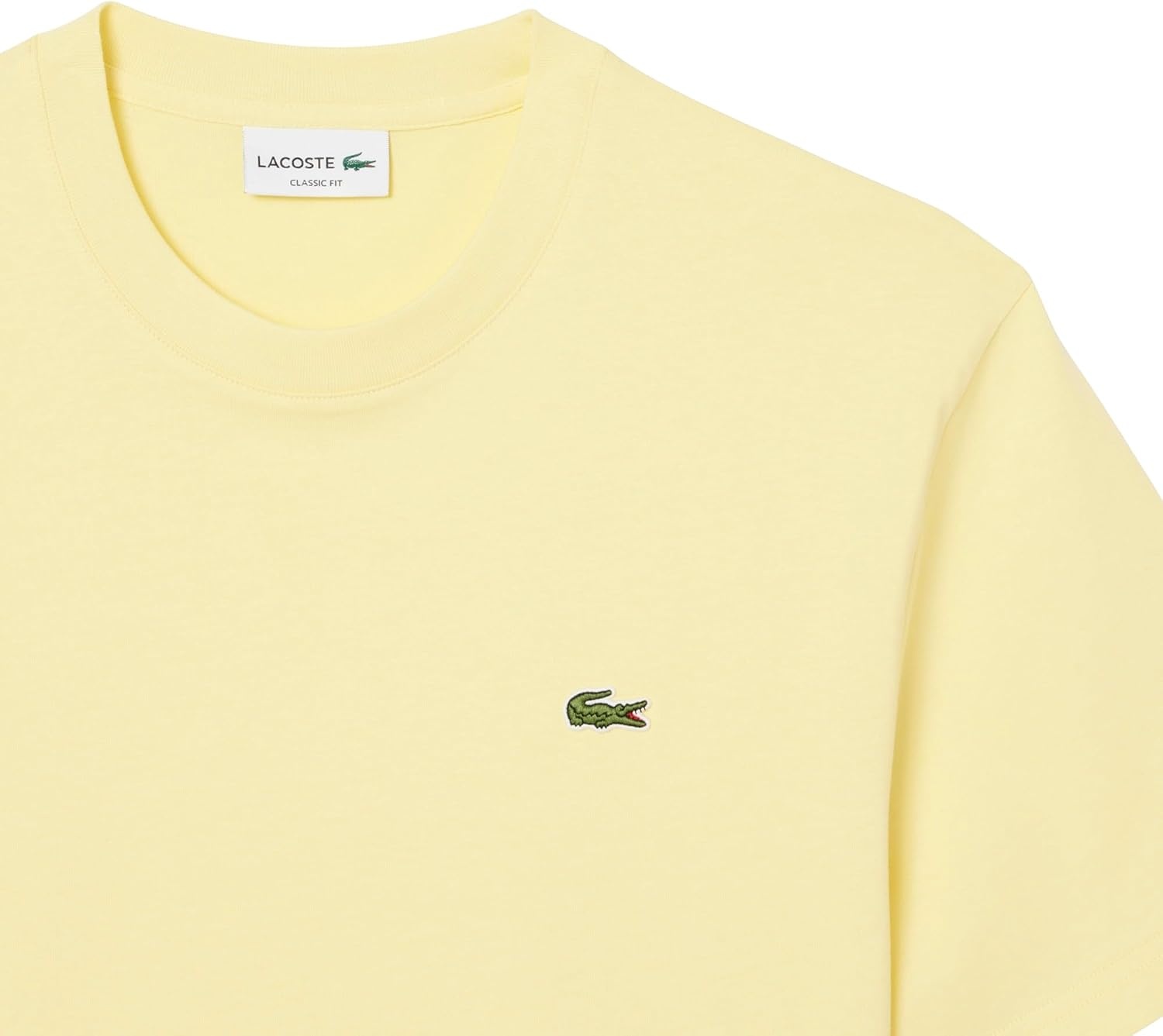 image:imageLacoste Mens Cotton Logo TeeYellow
