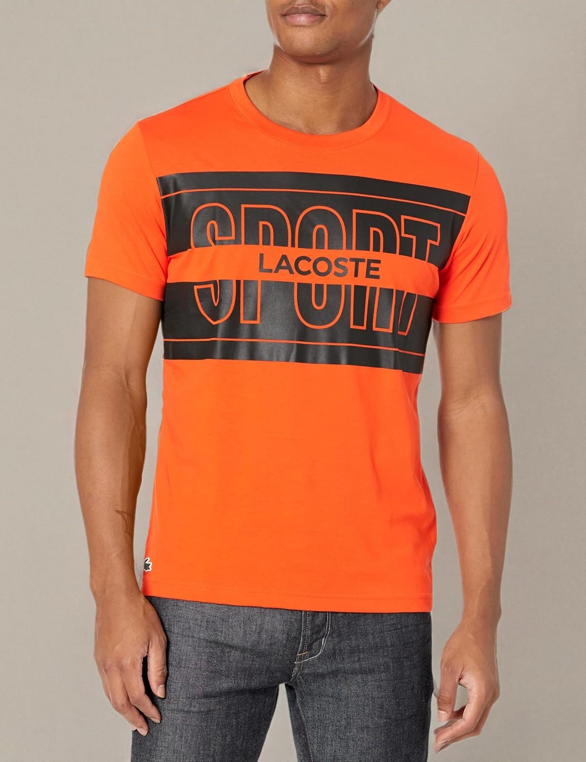 image:imageLacoste Mens Cotton Print TShirtSunrise