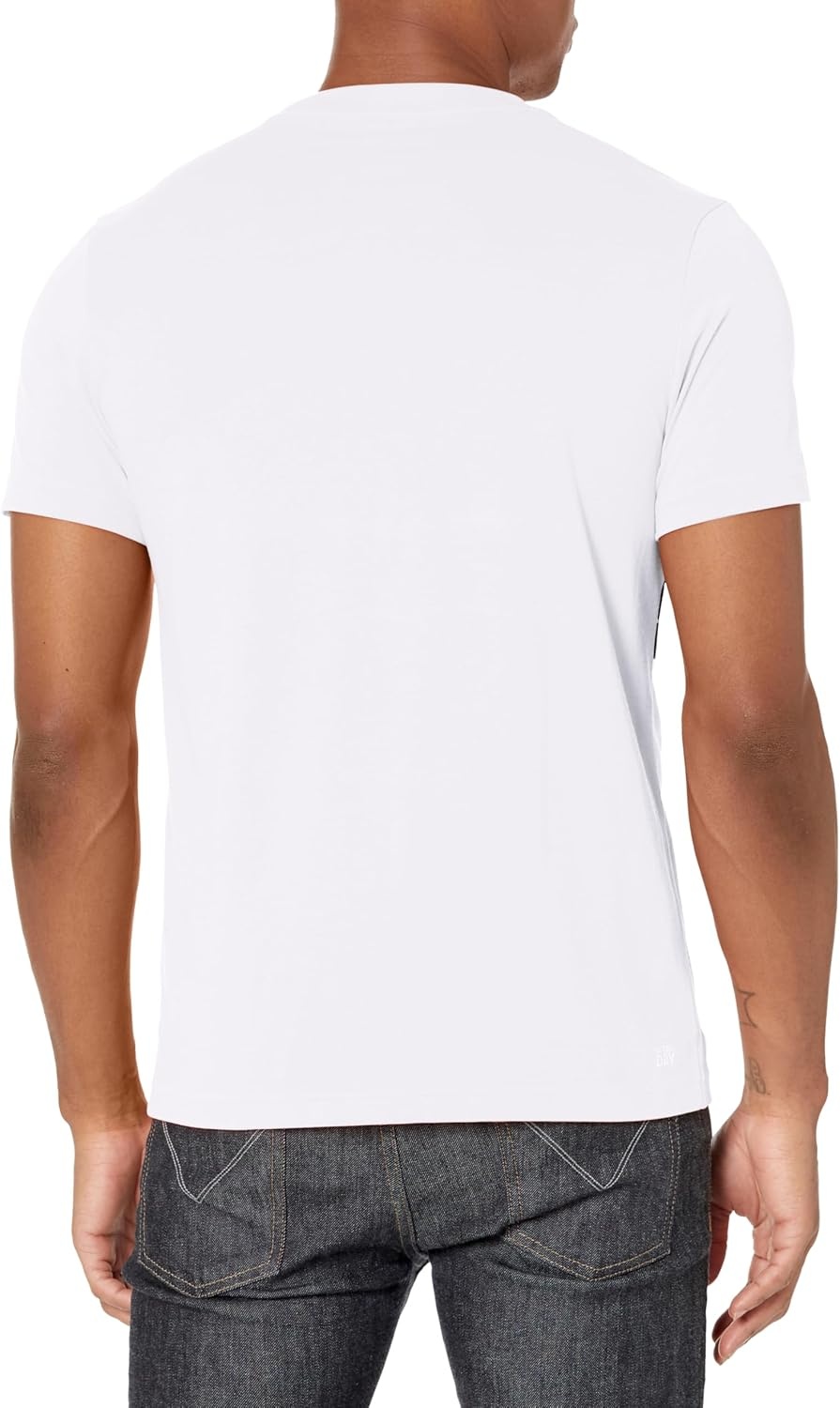 image:imageLacoste Mens Cotton Print TShirtWhite