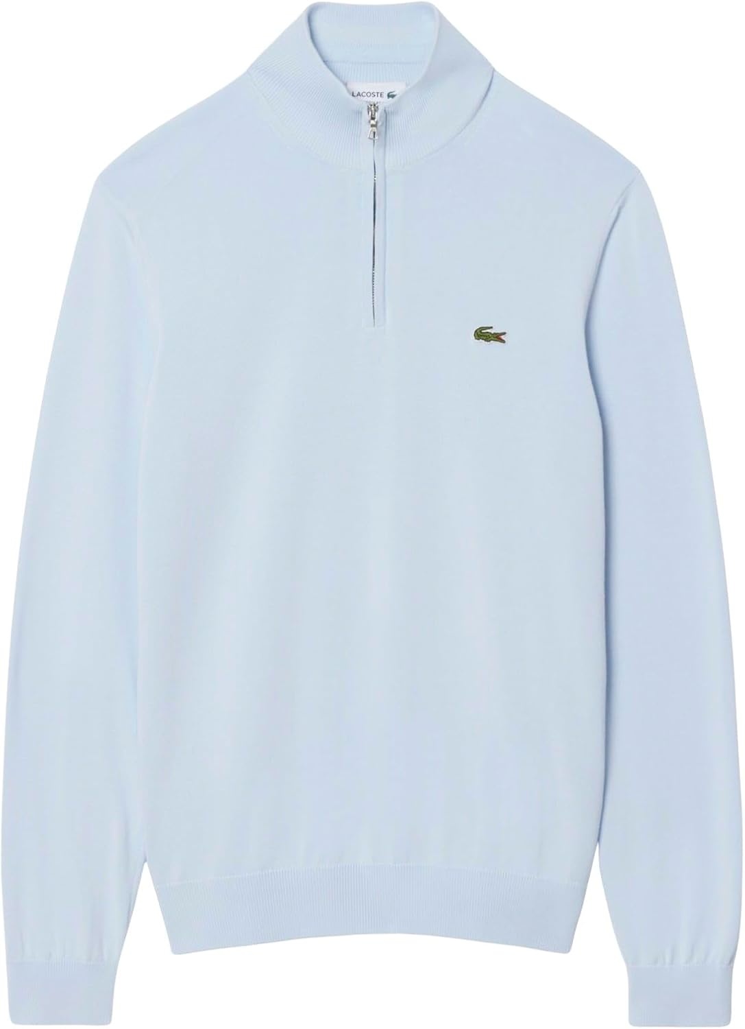 image:imageLacoste Mens Cotton Quarter Zip SweaterRill