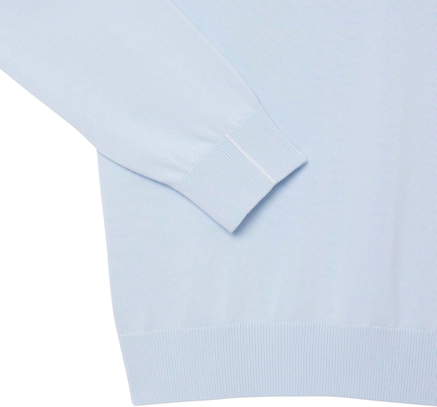 image:imageLacoste Mens Cotton Quarter Zip SweaterRill