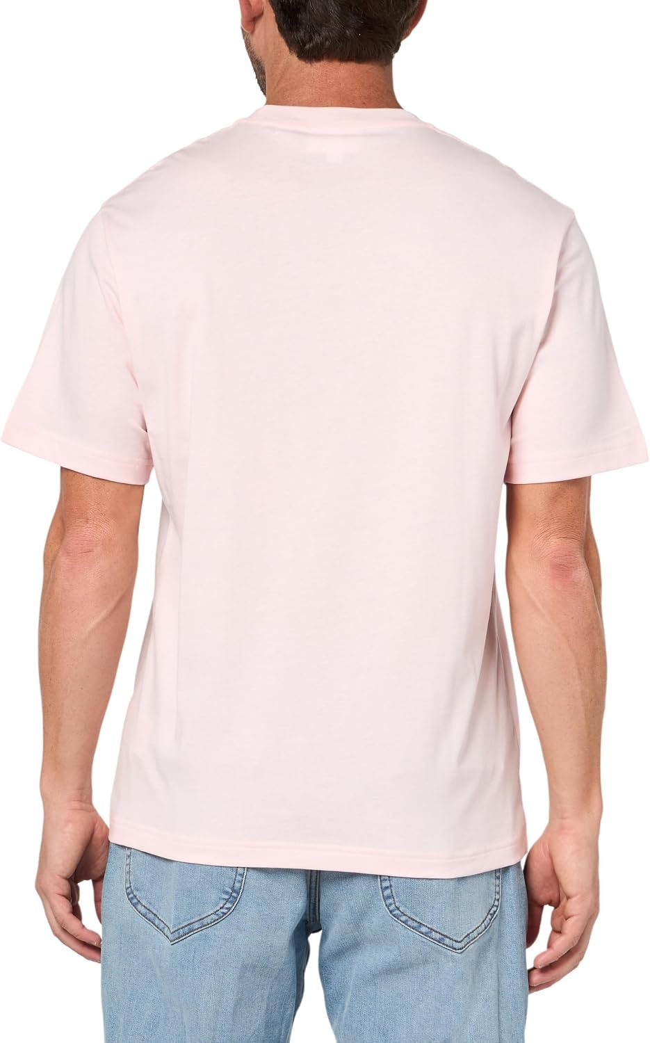 image:imageLacoste Mens Cotton Tshirt with Breast PocketFlamingo