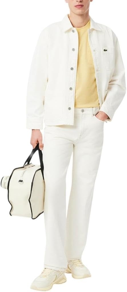 image:imageLacoste Mens Cotton Tshirt with Breast PocketSoleil Chine Pocket