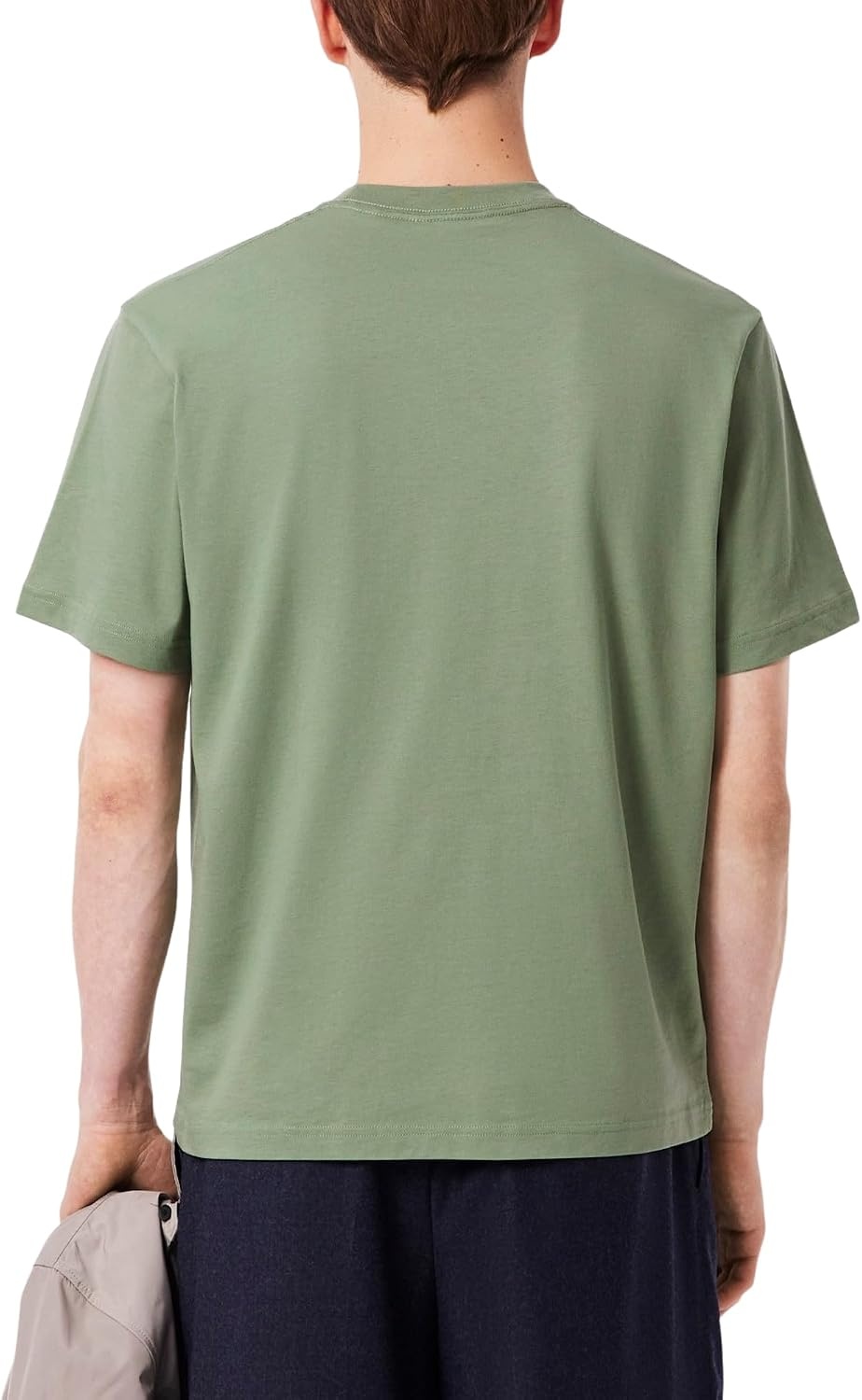 image:imageLacoste Mens Cotton Tshirt with Breast PocketThyme