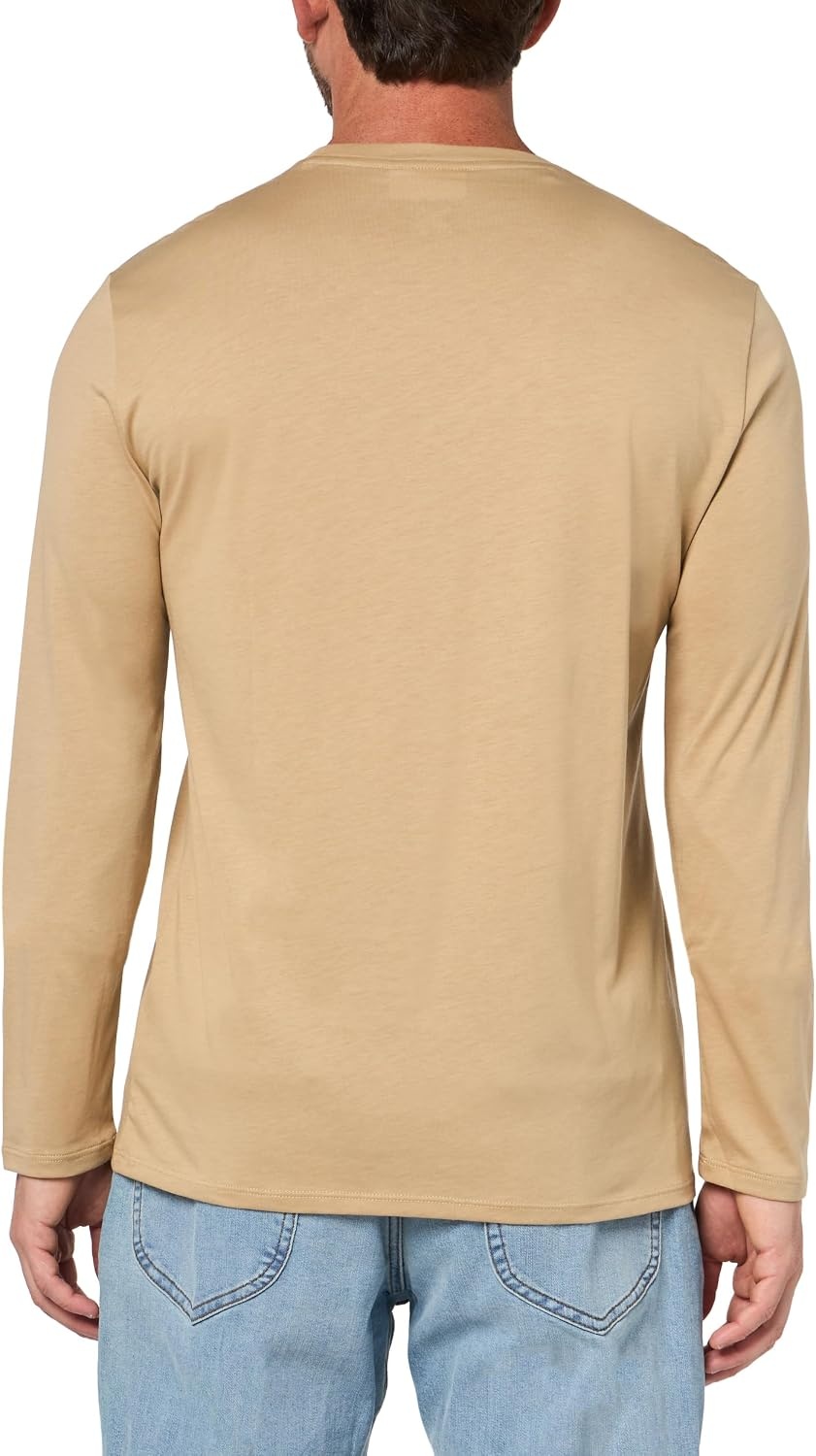 image:imageLacoste Mens Crew Neck Long Sleeve Regular Fit Classic TShirtViennese
