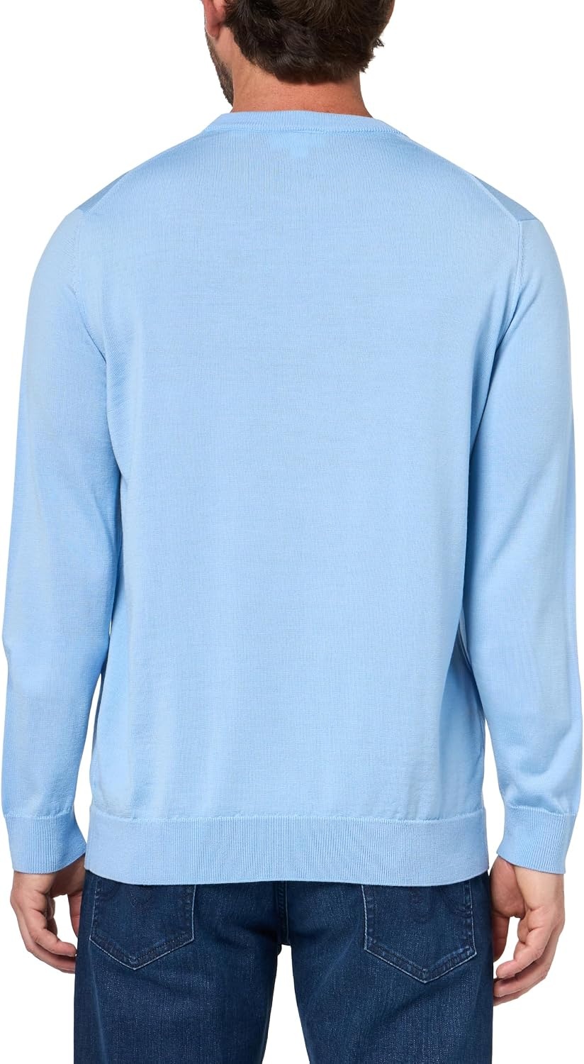 image:imageLacoste Mens Crew Neck Merino Wool SweaterOverview
