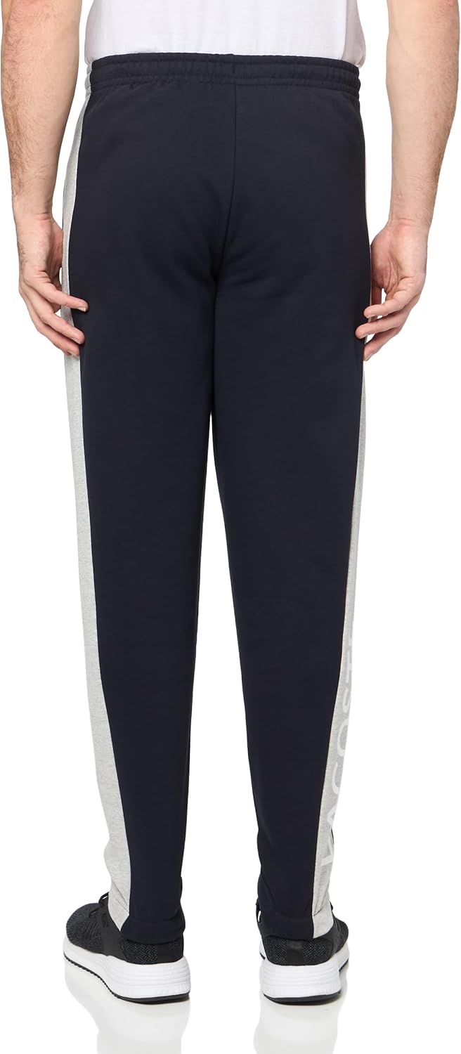 image:imageLacoste Mens Crocodile Branding Cotton Fleece Jogging PantsAbysmSilver Chine