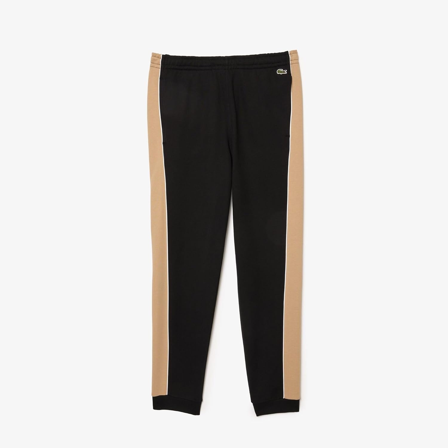 image:imageLacoste Mens Crocodile Branding Cotton Fleece Jogging PantsBlackViennese