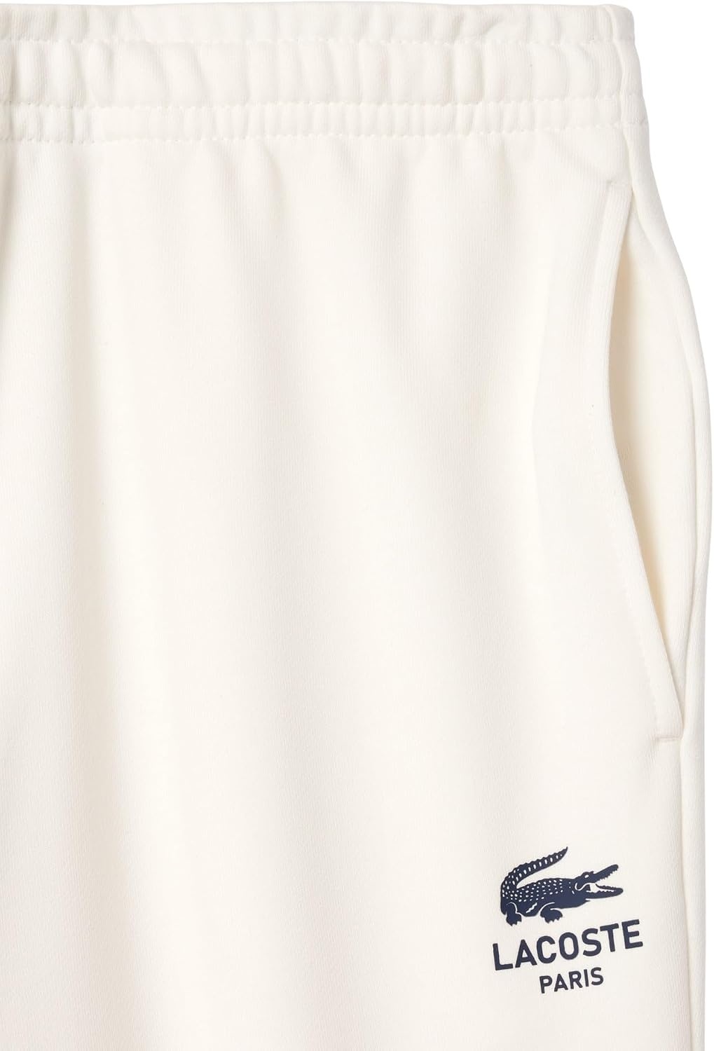 image:imageLacoste Mens Crocodile Branding Cotton Fleece Jogging PantsFlour