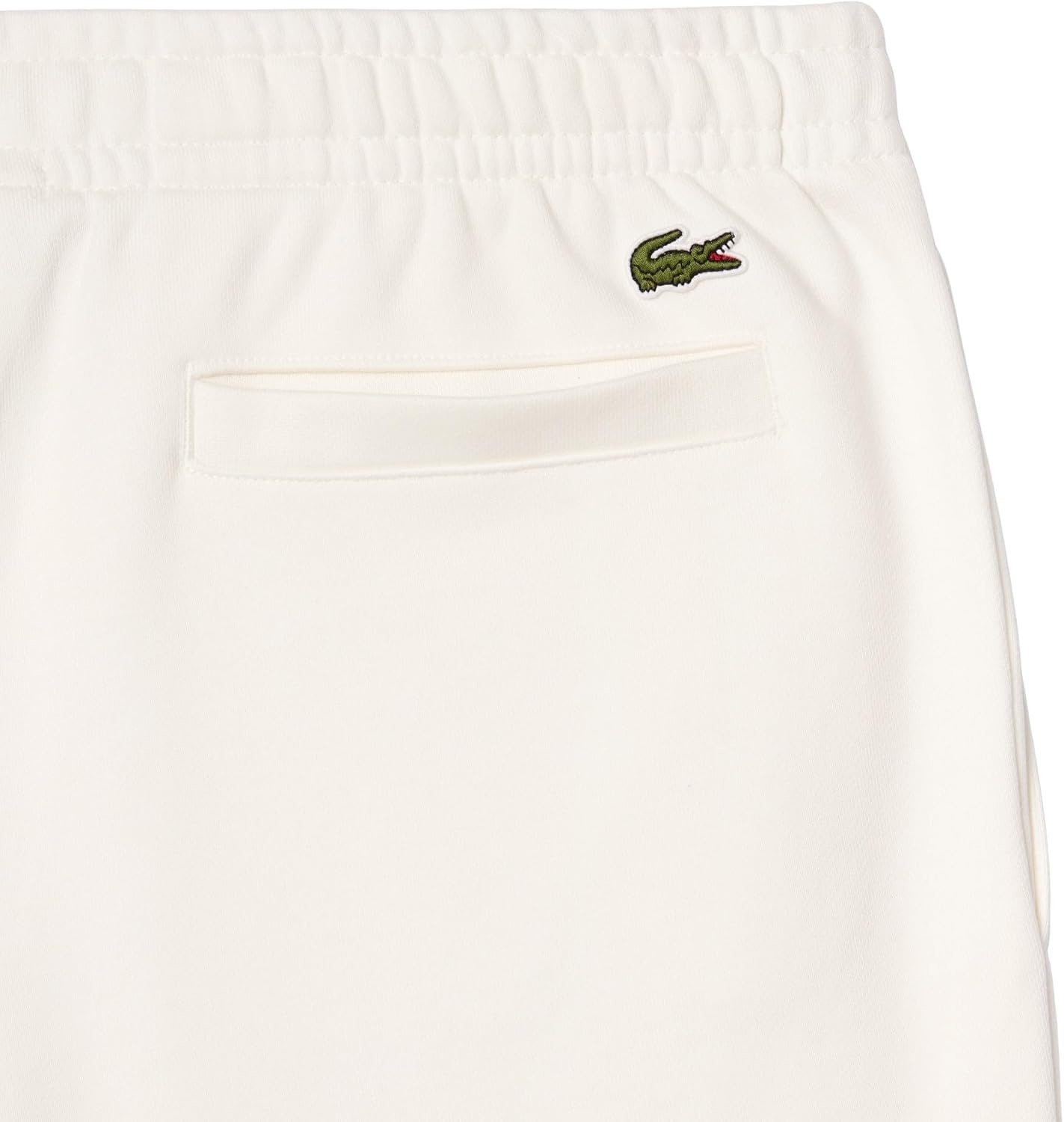 image:imageLacoste Mens Crocodile Branding Cotton Fleece Jogging PantsFlour
