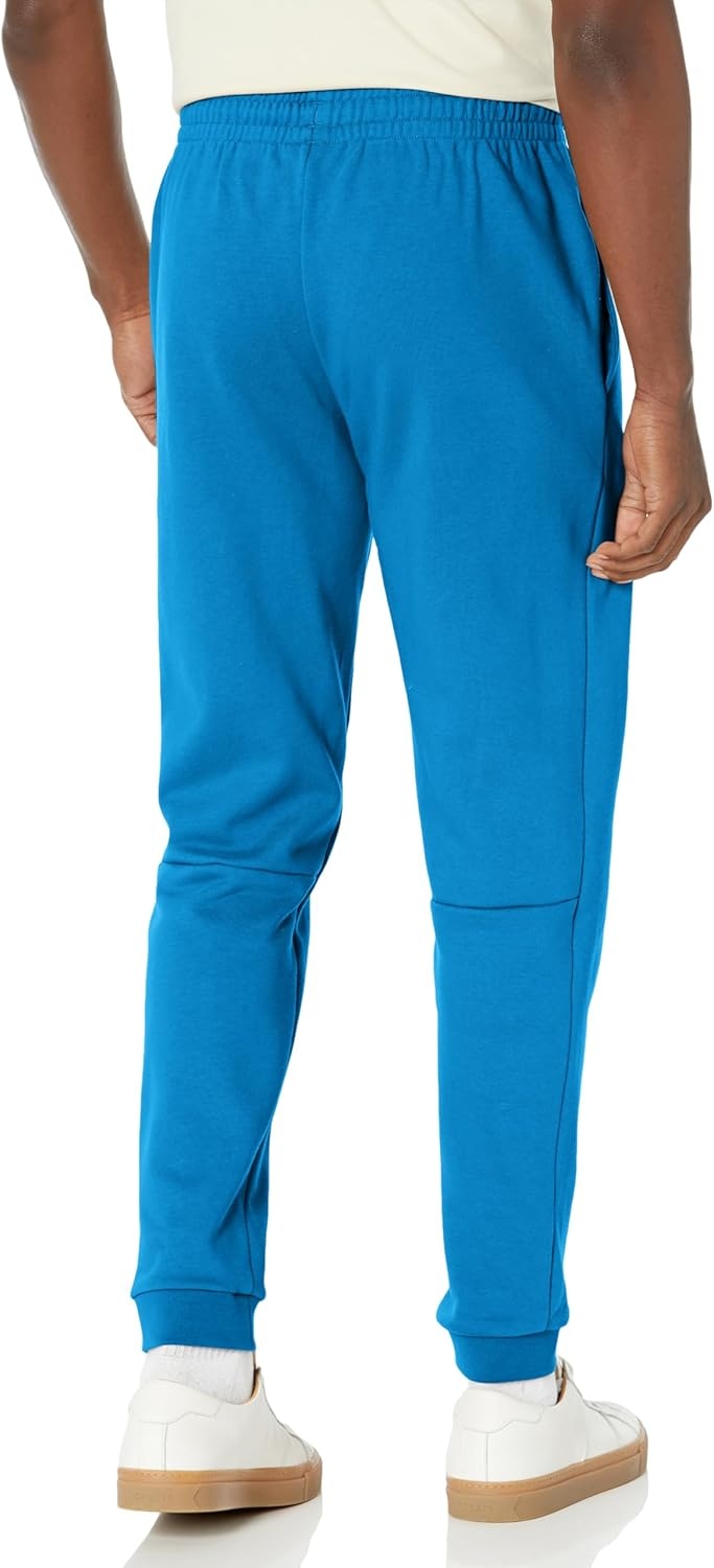 image:imageLacoste Mens Crocodile Branding Cotton Fleece Jogging PantsHilo Blue