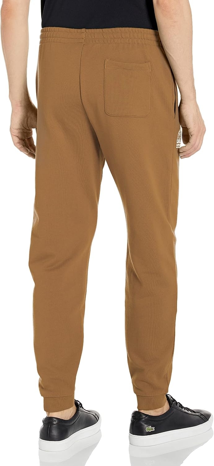 image:imageLacoste Mens Crocodile Branding Cotton Fleece Jogging PantsLeafy