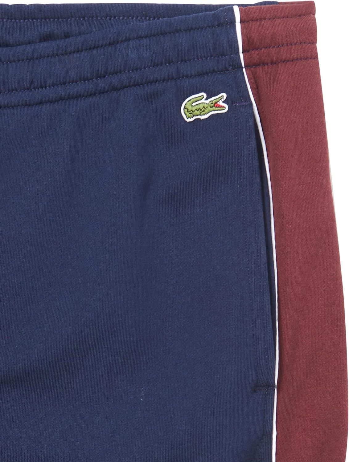 image:imageLacoste Mens Crocodile Branding Cotton Fleece Jogging PantsNavy BlueExpresso