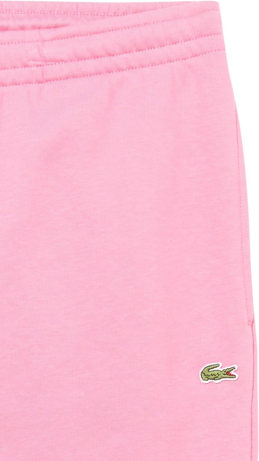 image:imageLacoste Mens Crocodile Branding Cotton Fleece Jogging PantsReseda Pink