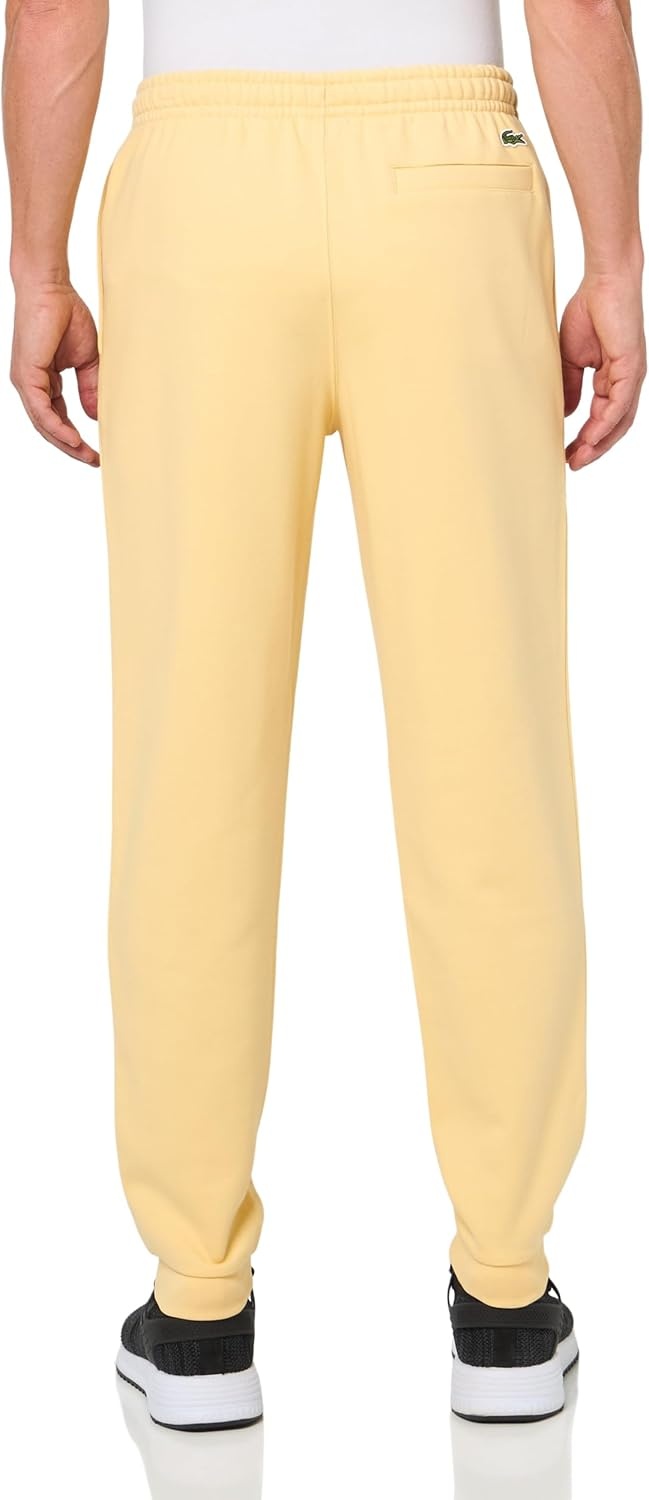 image:imageLacoste Mens Crocodile Branding Cotton Fleece Jogging PantsSesame