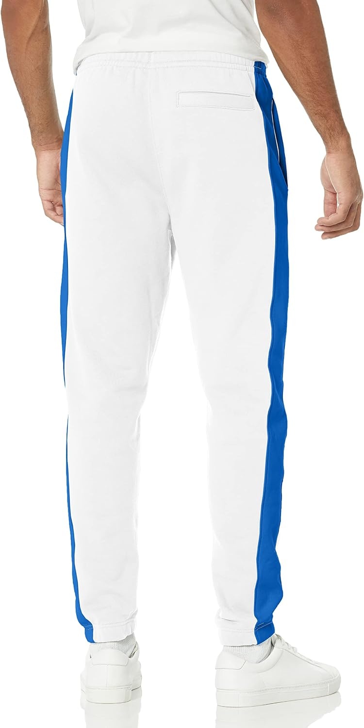 image:imageLacoste Mens Crocodile Branding Cotton Fleece Jogging PantsWhiteMarina