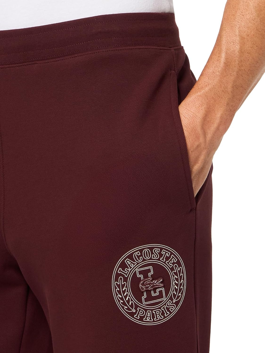image:imageLacoste Mens Double Face Piqu SweatpantsExpresso